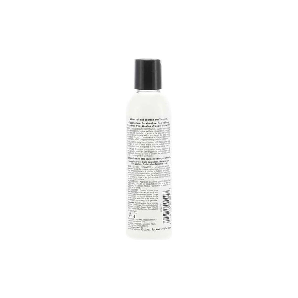 Fuck Water - White Water-Based Personal Lubricant (4oz/120ml)