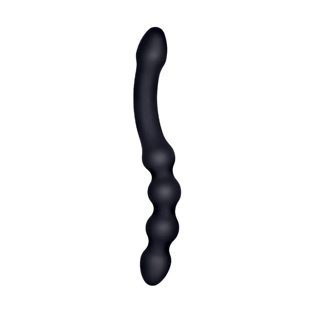 NMC Deep Comber — Plug à deux extrémités en silicone, 8,5 po, noir