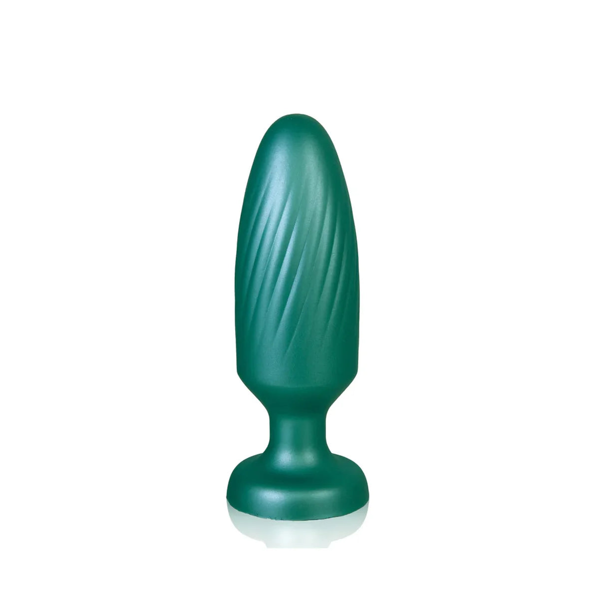NMC G-Stuck — Plug anal en silicone, vert métallisé