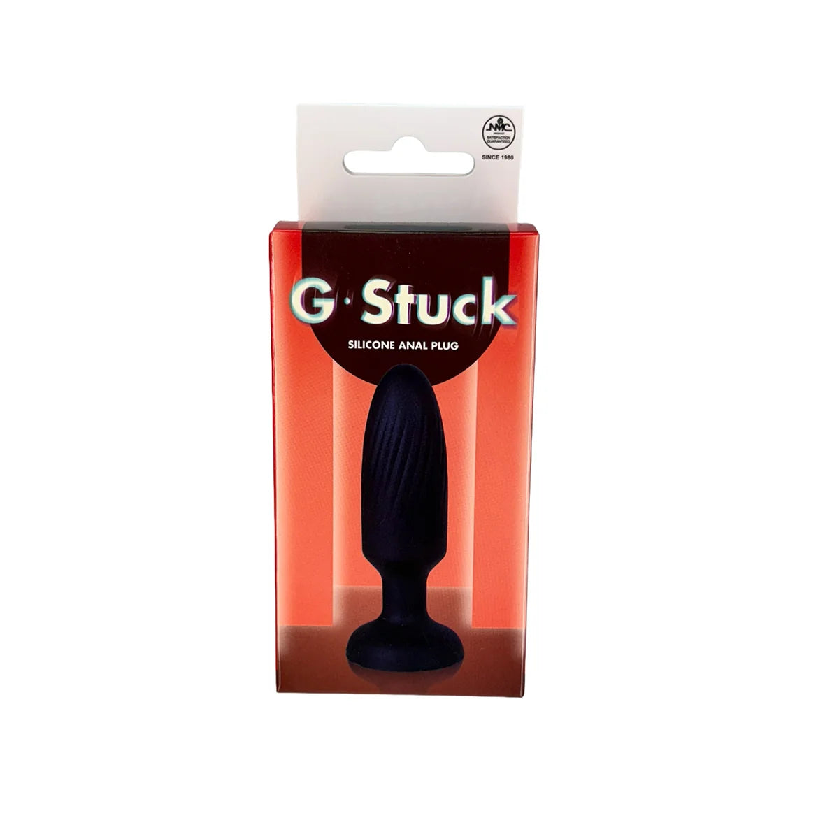 NMC – G Stuck – Silicone Anal Plug – Metallic Black Box