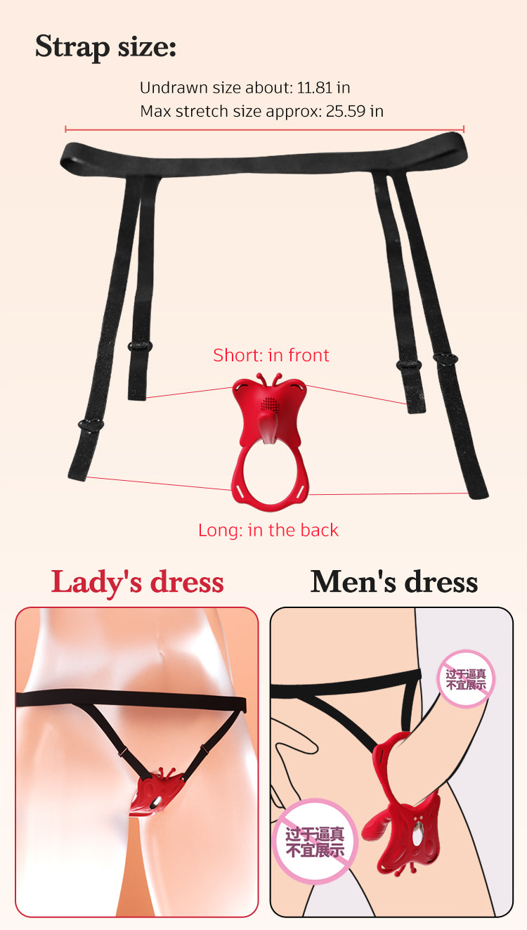 HerEmpire couples vibrator for female and male uses