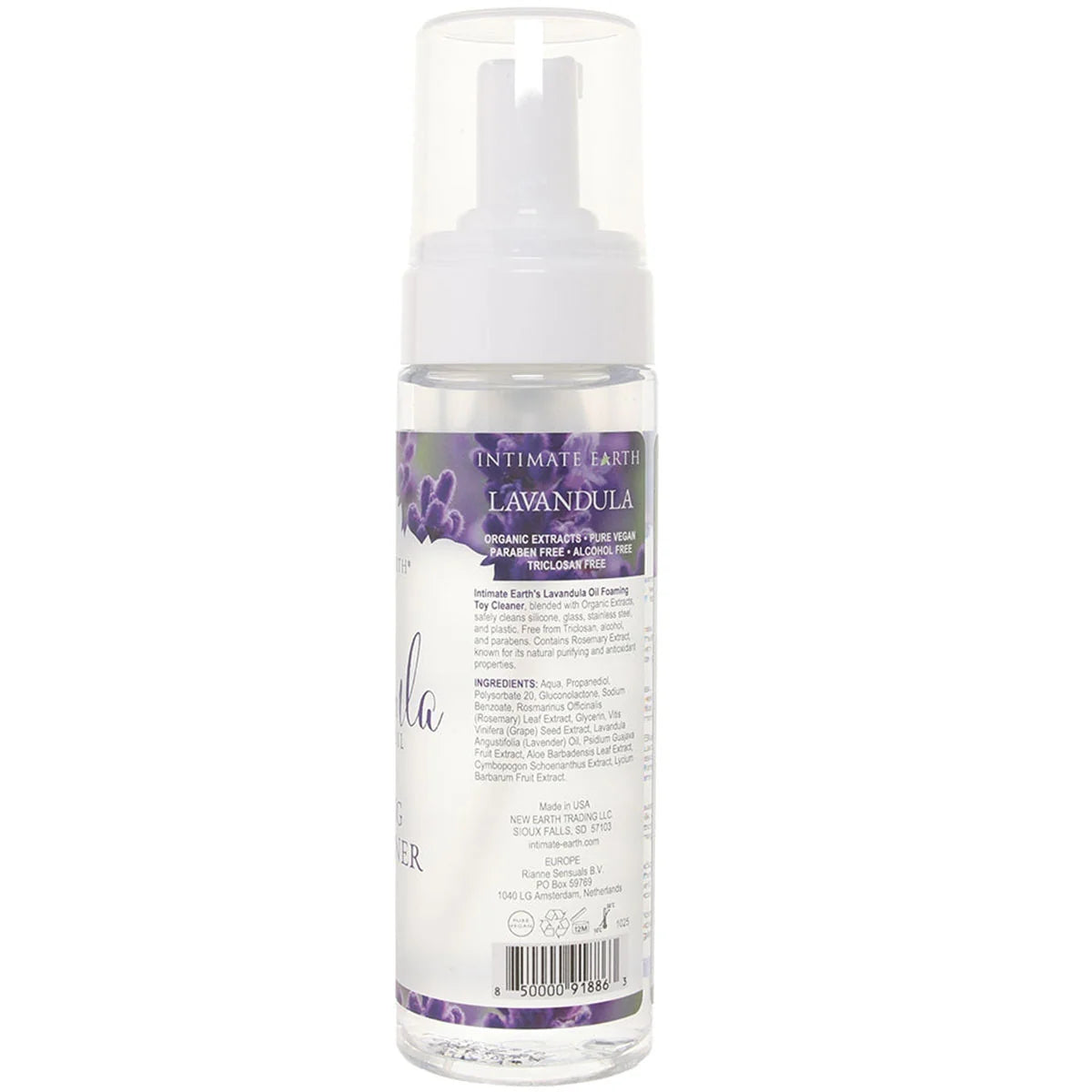 Intimate Earth Lavandula Foaming Toy Cleaner - 200 ML