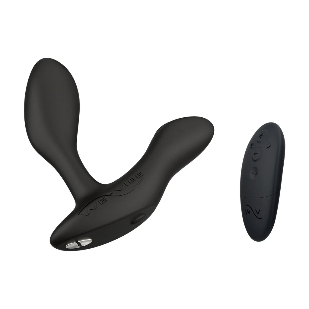 We Vibe Vector+- Vibrating Prostate Massager-Charcoal- Black
