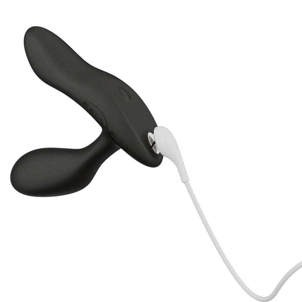 We Vibe Vector+- Vibrating Prostate Massager-Charcoal- Black
