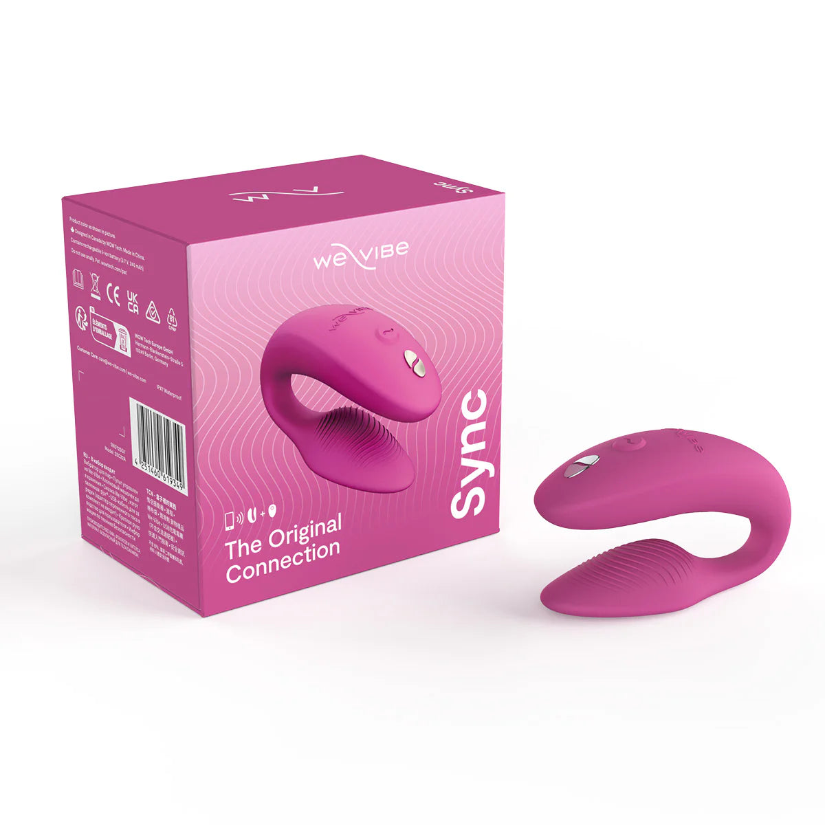 We-Vibe Sync Couples Vibrator 2nd Generation- Rose