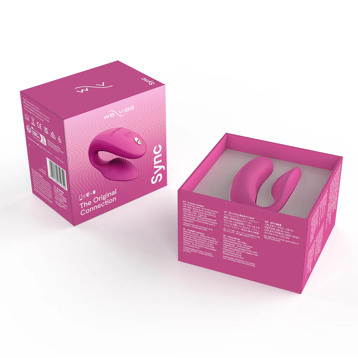 We-Vibe Sync Couples Vibrator 2nd Generation- Rose