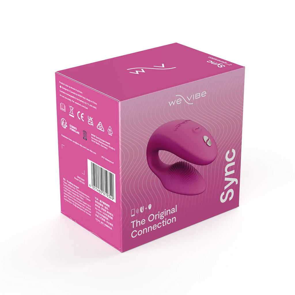 We-Vibe Sync Couples Vibrator 2nd Generation- Rose