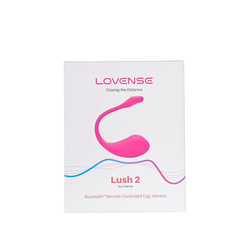 Box of Lush 2 by Lovense on a white background