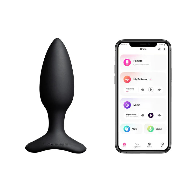 Lovense - Hush 2 - Vibrating Remote-Controlled Butt Plug – 1.5”