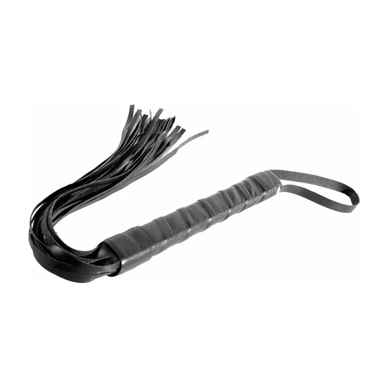 Fetish Flogger by the Brand Pipedream in Black Color