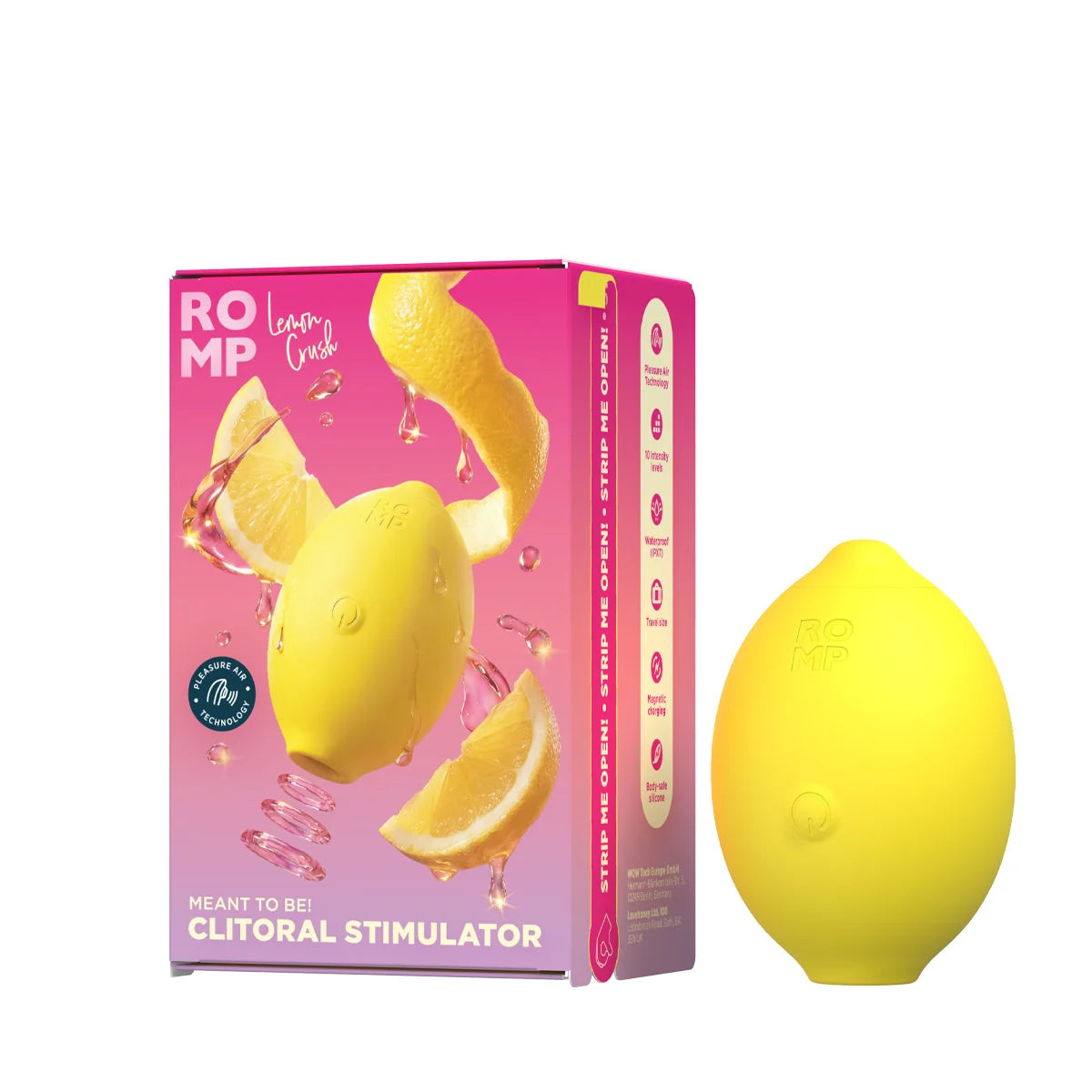 Romp Lemon Crush — Stimulateur clitoridien Pleasure Air