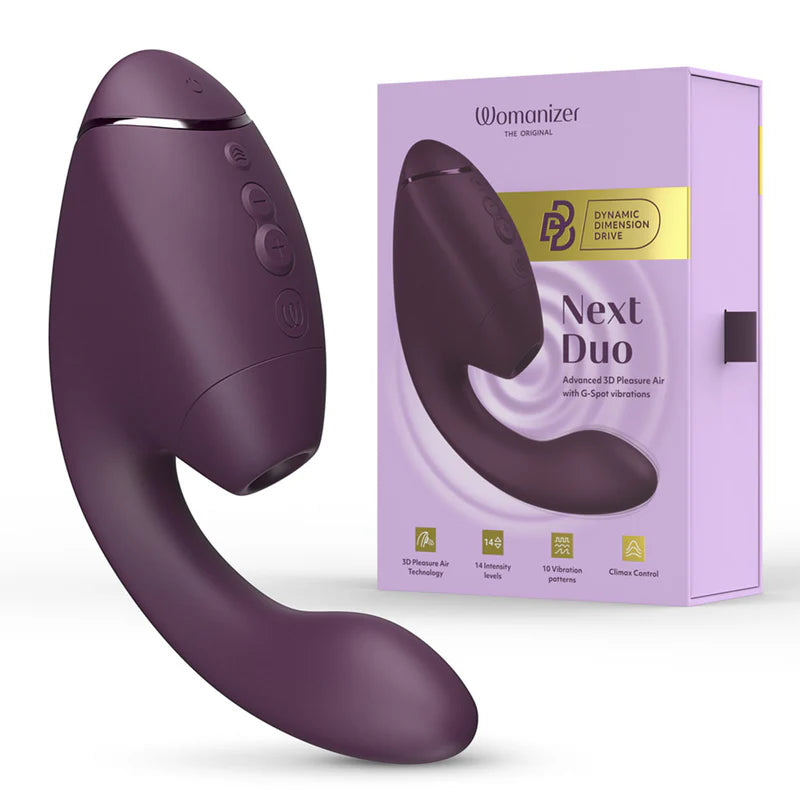 Womanizer Next Duo – Clitoral Suction & G-Spot Vibe
