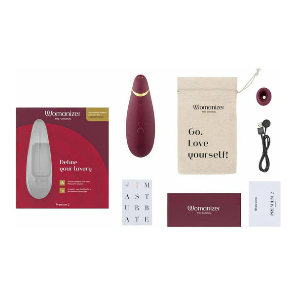 Womanizer Premium 2 – Bordeaux