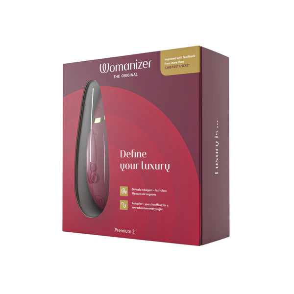 Womanizer Premium 2 – Bordeaux