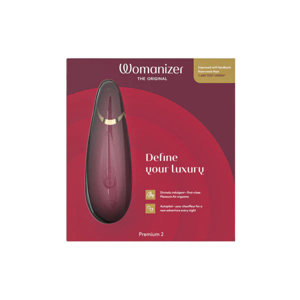 Womanizer Premium 2 – Bordeaux