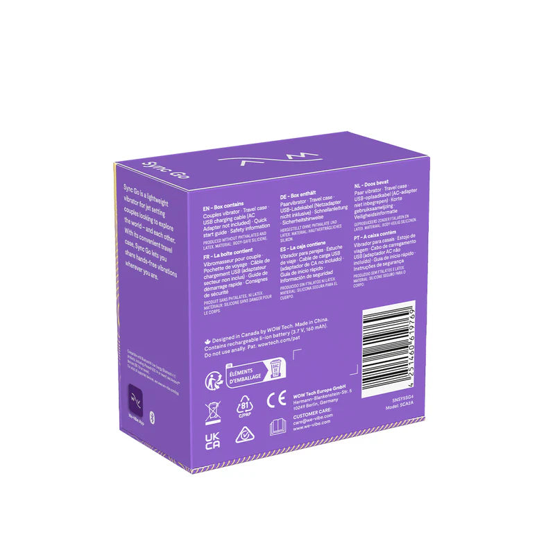 We-Vibe® Sync Go – Light Purple
