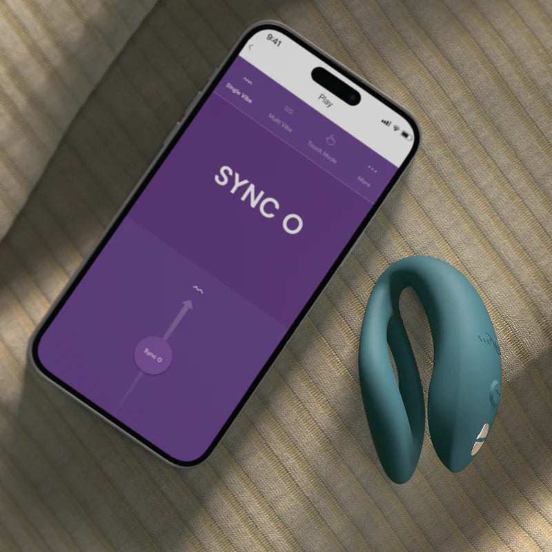 We-Vibe® Sync O  Couples Vibrator – Velvet Green