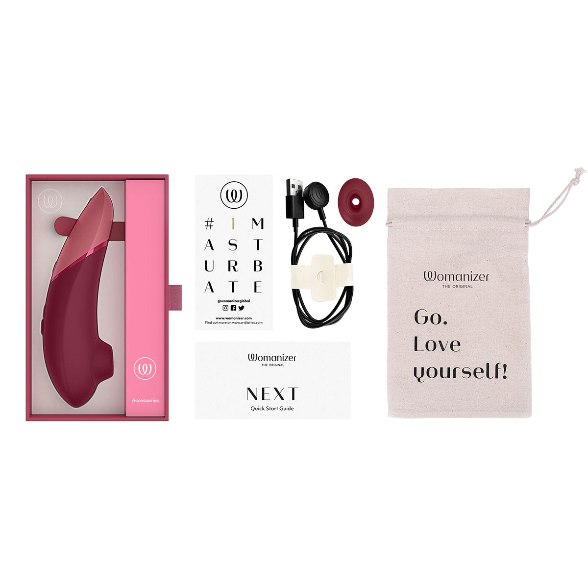 Womanizer® Next Sensual Collection – Bordeaux - Womanizer