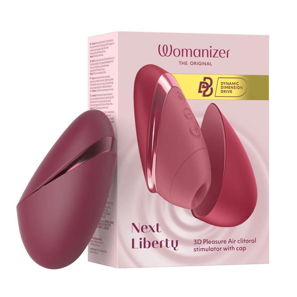 Womanizer Next Liberty – Clitoral Stimulator – Bordeaux – view 5