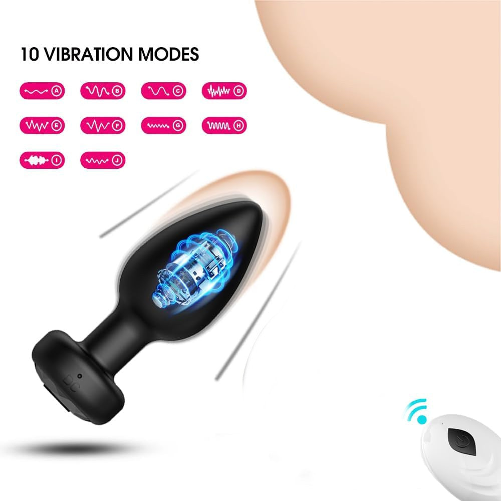 HerEmpire Vibrating Butt Plug