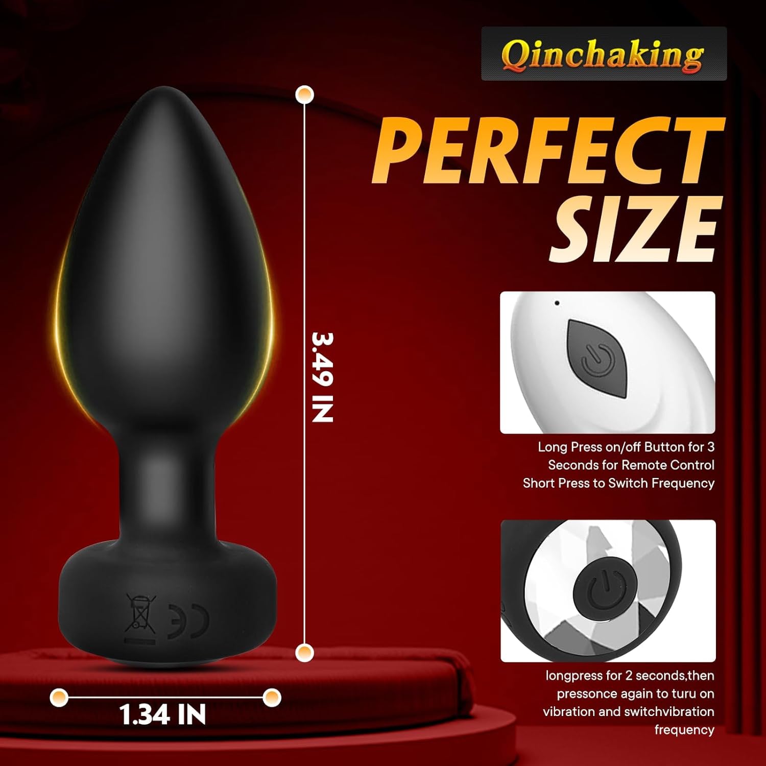 HerEmpire Vibrating Butt Plug