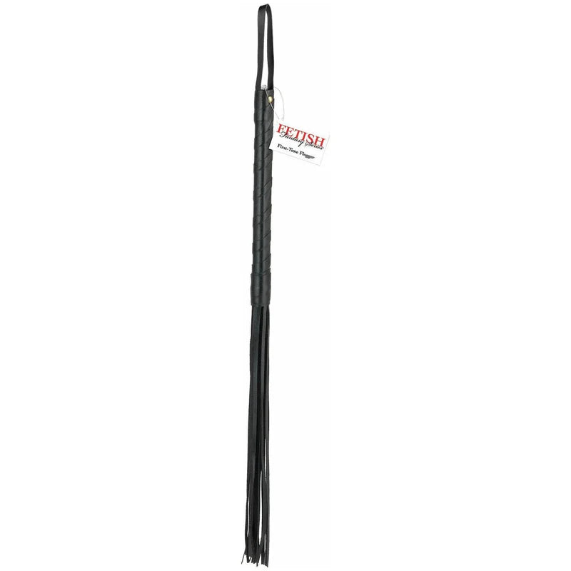 Fetish Flogger by the Brand Pipedream in Black Color complete straight