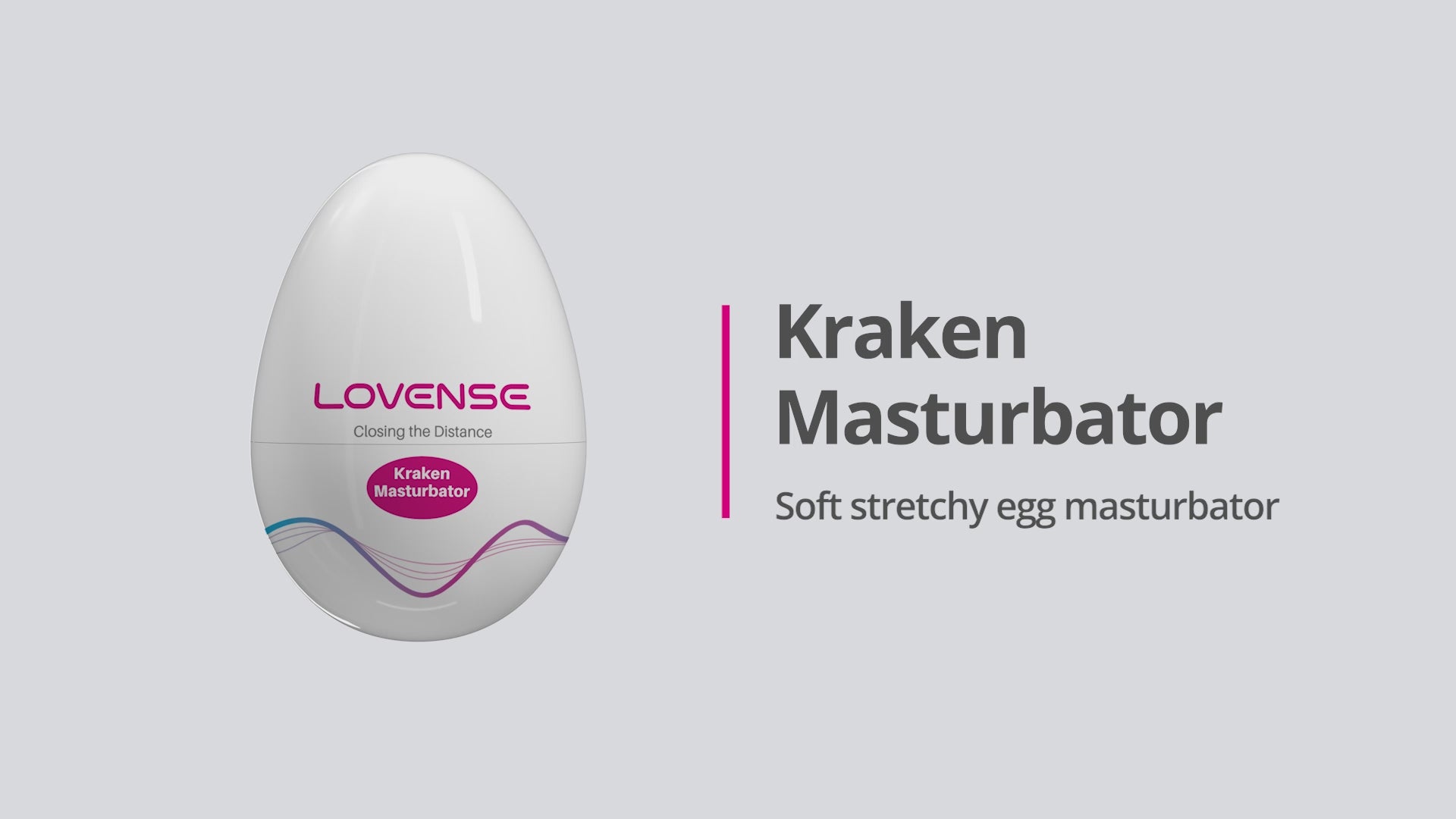 Lovense Kraken Single Egg Masturbator